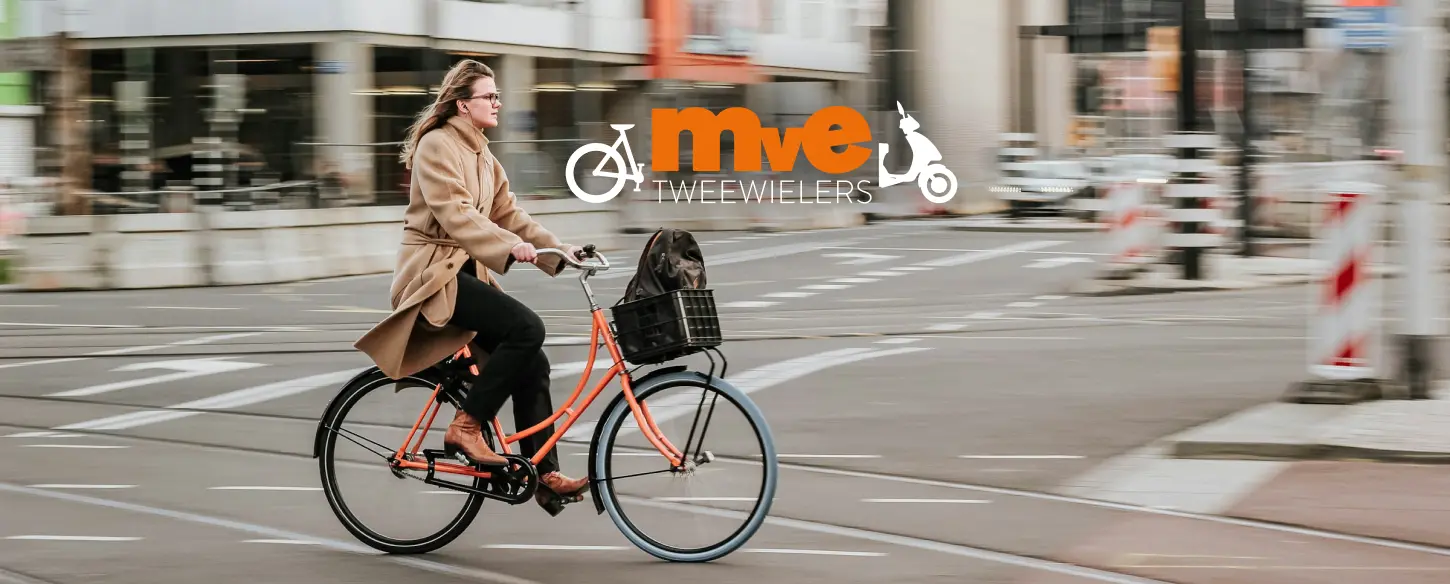 Woman on a bicycle